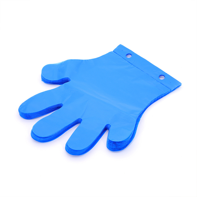 Guantes desechables de HDPE